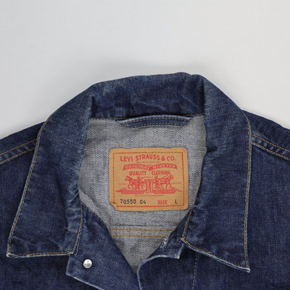 Levi Strauss & Co Denim Trucker Jacket Blue Size L Unisex