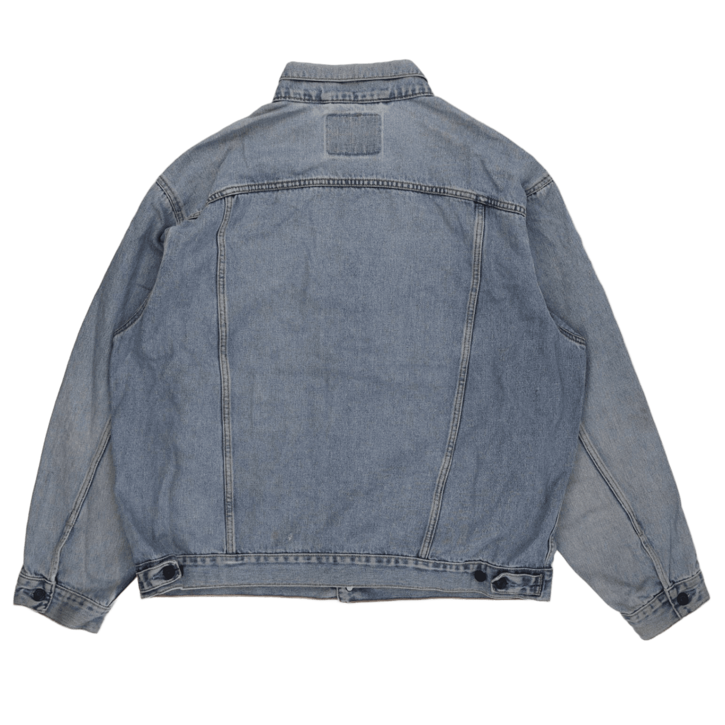 Levi's Vintage Trucker Jacket Light Blue XXL 100% Cotton Collared