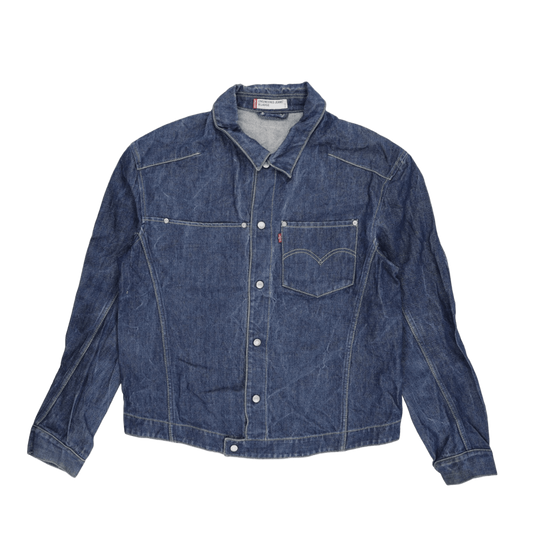 Levi's Vintage Blue Western Denim Jacket XL Cotton