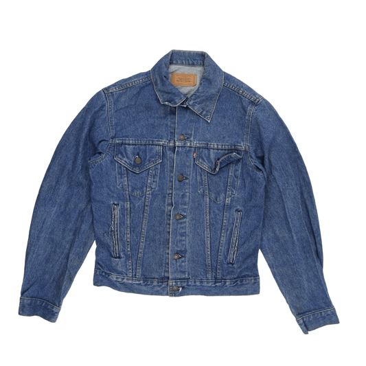 Levi's Vintage Blue Denim Trucker Jacket Size 40L Cotton for Men