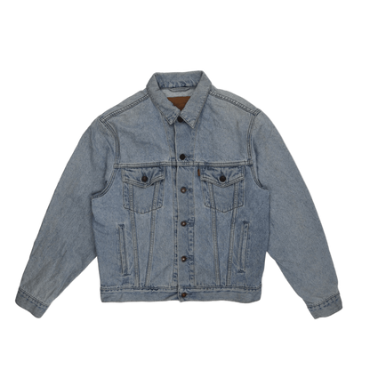 Levi's Vintage Light Blue Denim Trucker Jacket Medium Cotton