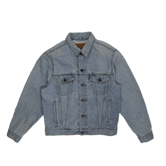 Levi's Vintage Light Blue Denim Trucker Jacket Medium Cotton