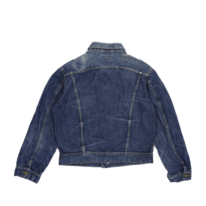 Lee Vintage Blue Denim Jacket XL Cotton Collared