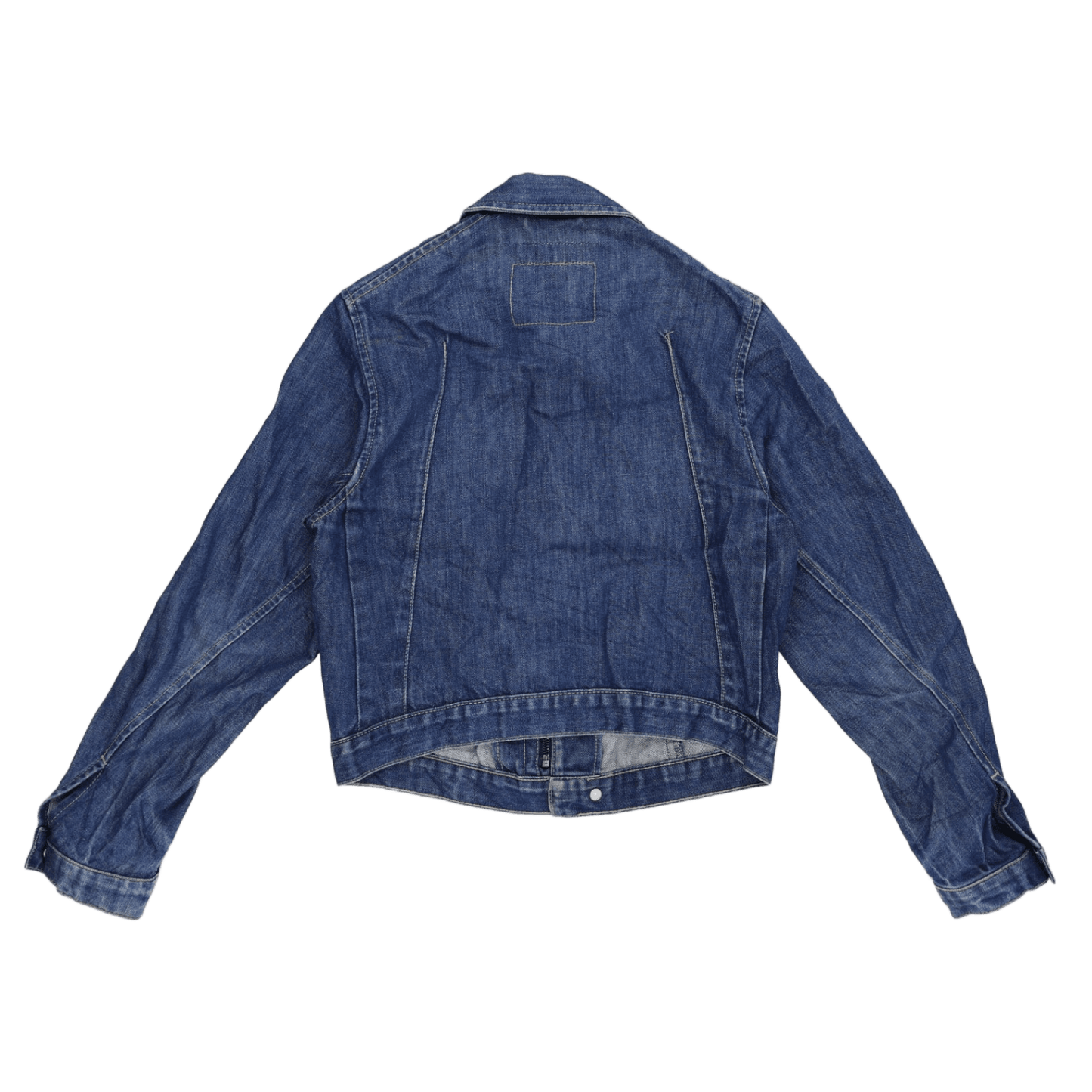 Levi's Vintage Blue Denim Jacket Women's Small Cotton Collared