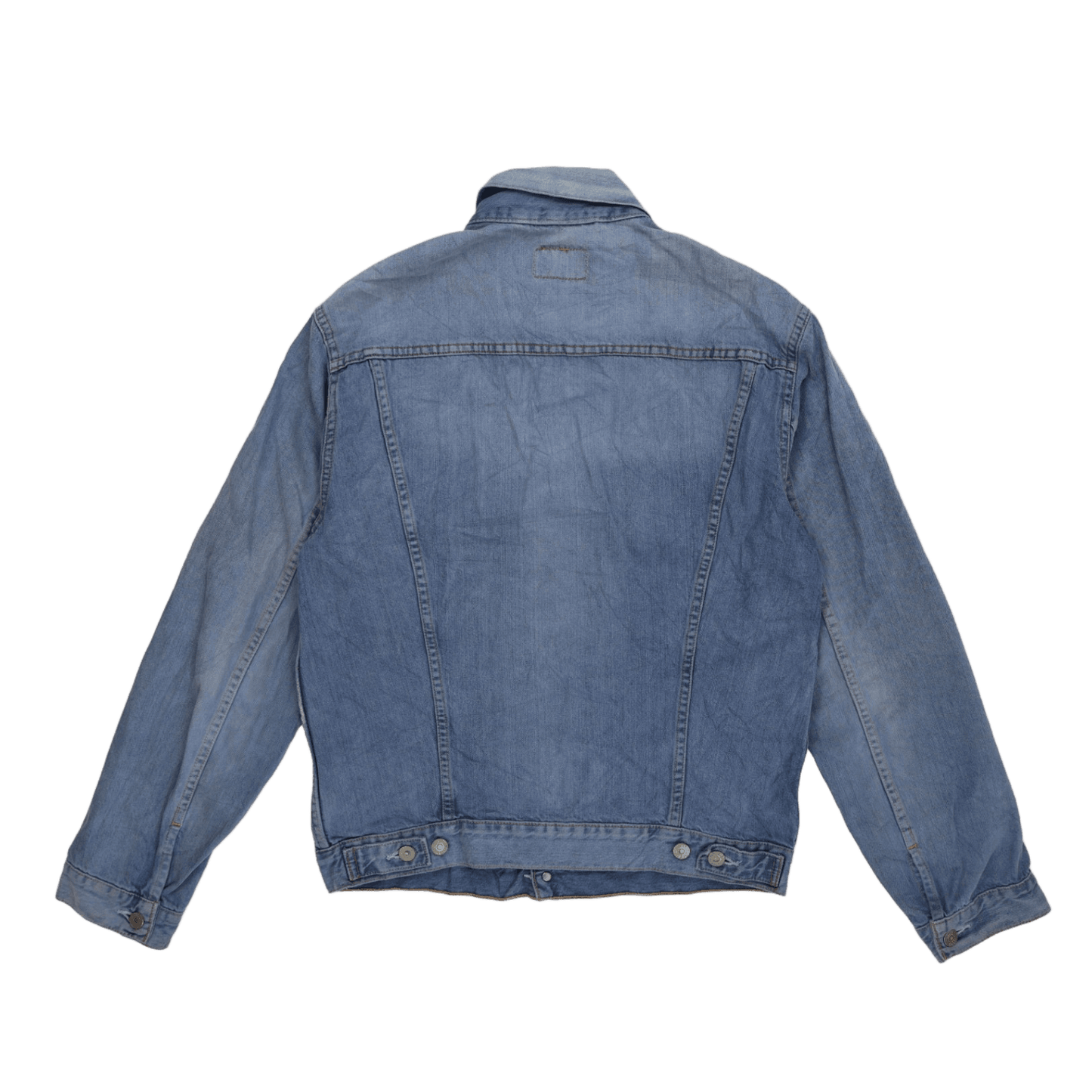 Levi's Vintage 72510 Denim Jacket Light Blue Size M 100% Cotton Collared