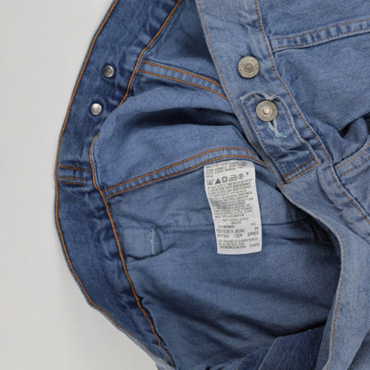 Levi's Vintage 72510 Denim Jacket Light Blue Size M 100% Cotton Collared