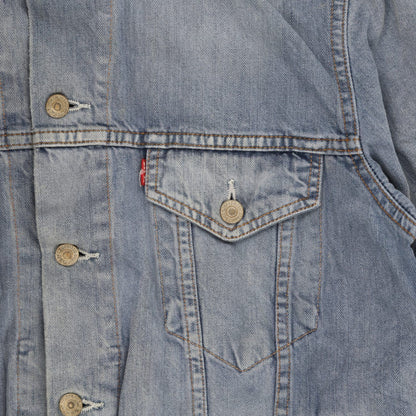Levi's Vintage 72510 Denim Jacket Light Blue Size M 100% Cotton Collared