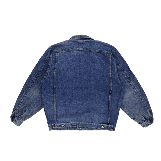 Levi's Vintage Blue Denim Trucker Jacket Size Large Cotton