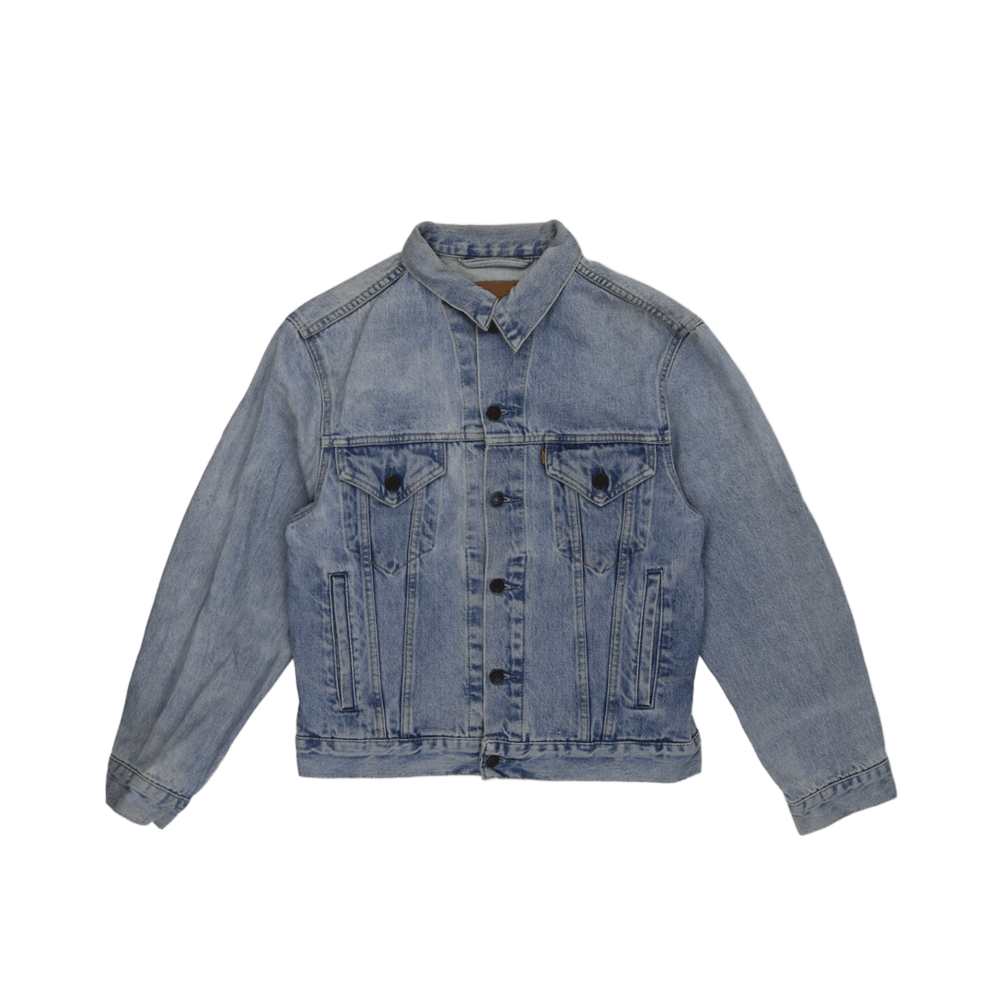 Levi's Vintage Light Blue Denim Trucker Jacket Size L 100% Cotton