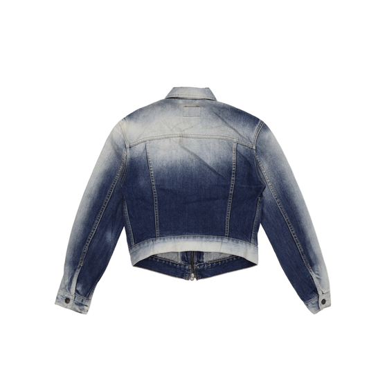 Levi's Women's Ombre Blue Denim Jacket Medium Cotton Vintage