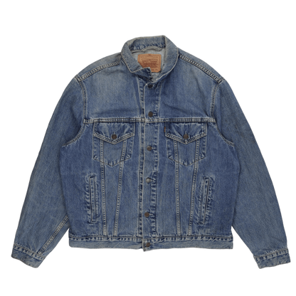 Levi's Vintage Denim Trucker Jacket Blue XXL Cotton