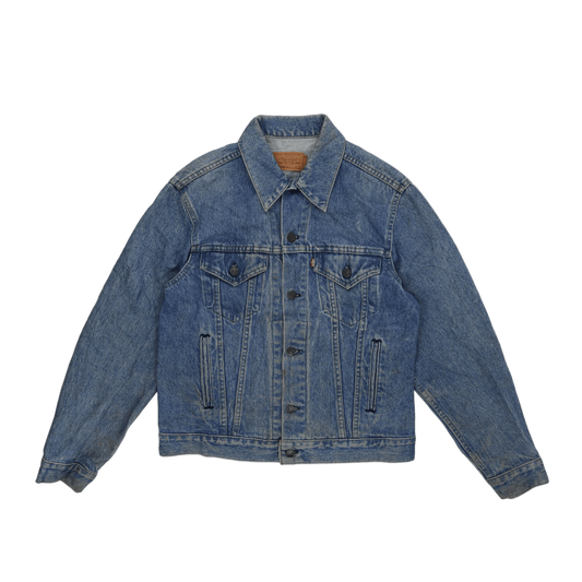 Levi's Vintage Blue Denim Trucker Jacket Model 70506-0214 Size 40 Cotton for Men