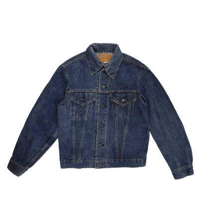 Levi's Vintage Blue Denim Trucker Jacket Unisex Large Cotton