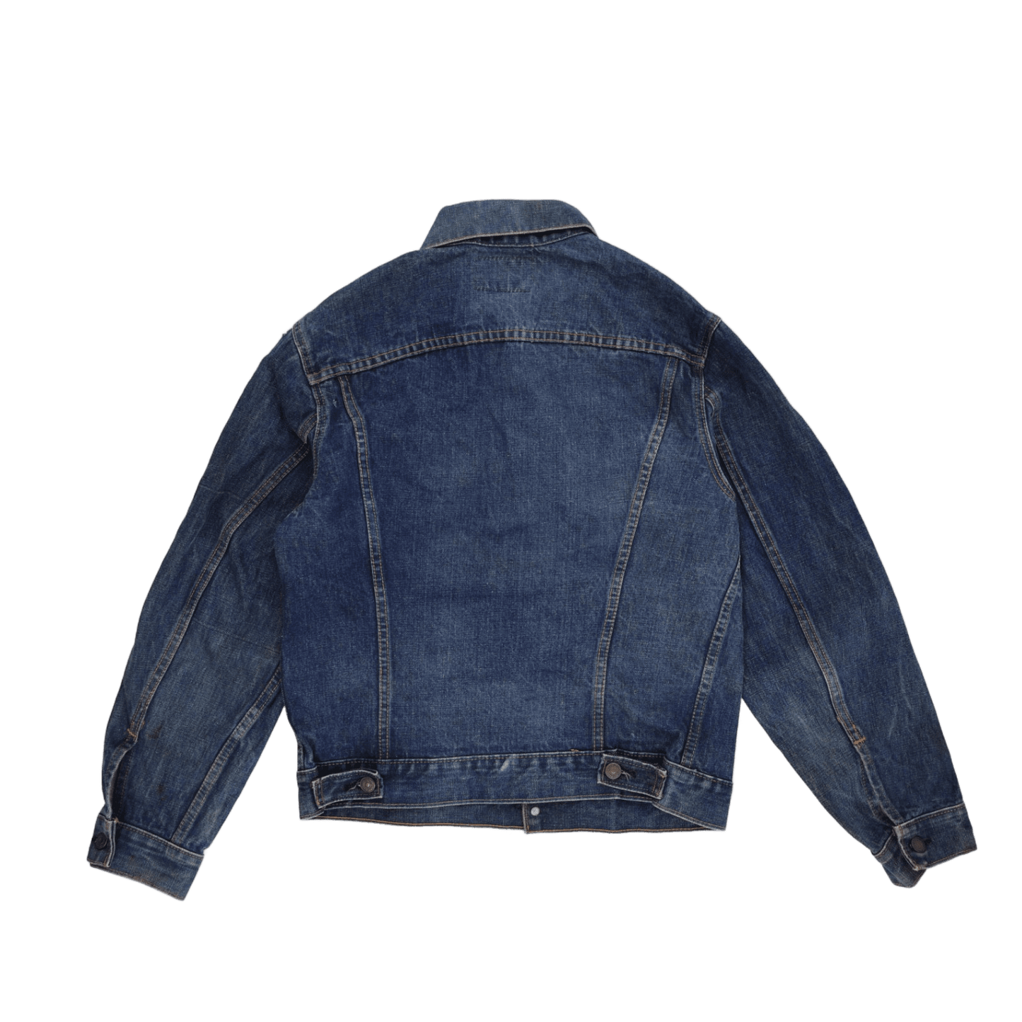 Levi's Vintage Blue Denim Trucker Jacket Unisex Large Cotton