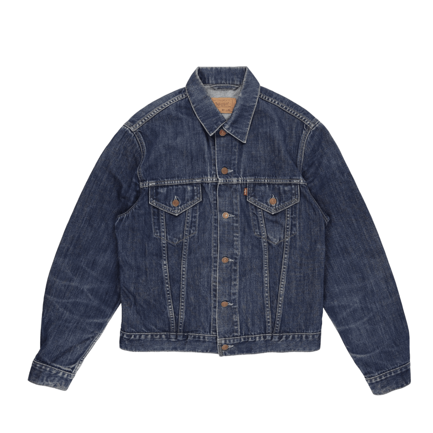 Levi's 70500 XL Vintage Blue Denim Trucker Jacket Cotton