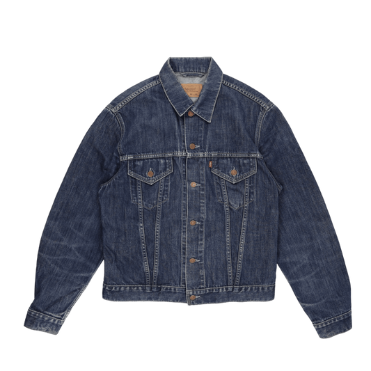 Levi's 70500 XL Vintage Blue Denim Trucker Jacket Cotton