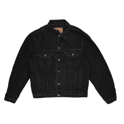Levi's Vintage Black Denim Trucker Jacket Men's Medium