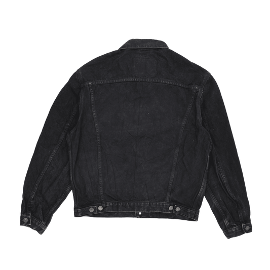 Levi's Vintage Black Denim Trucker Jacket Men's Medium