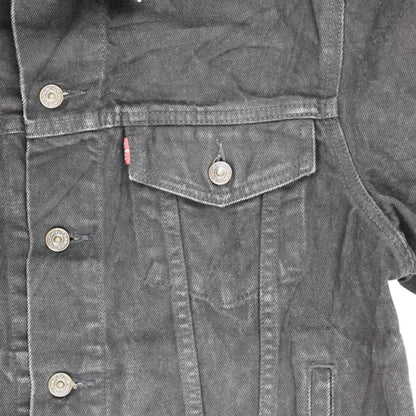 Levi's Vintage Black Denim Trucker Jacket Men's Medium