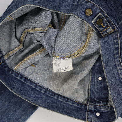 Lee Vintage Western Denim Jacket Medium Blue 100 Percent Cotton Size Medium