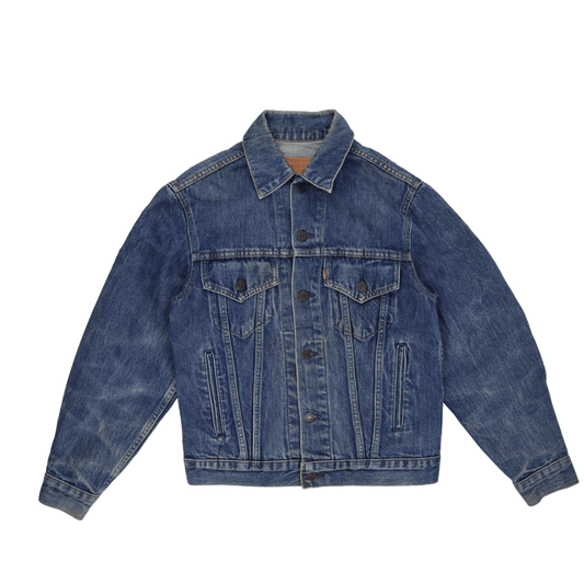 Levi's Vintage Blue Denim Trucker Jacket Men Size 33 Cotton