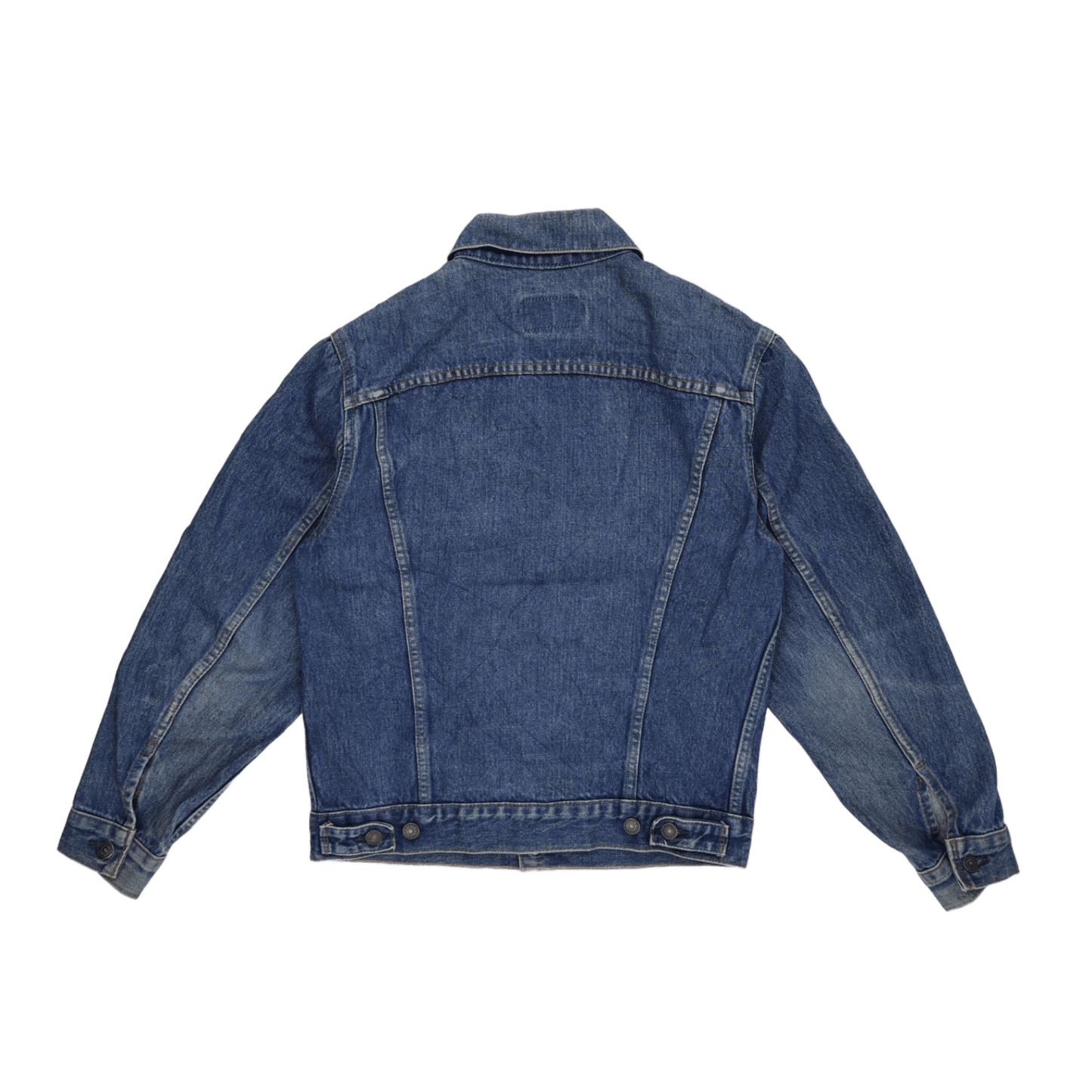 Levi's Vintage Blue Denim Trucker Jacket Men Size 33 Cotton