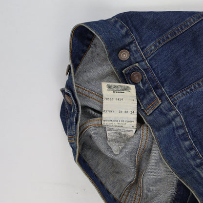 Levi's Vintage Denim Trucker Jacket Blue Small Cotton