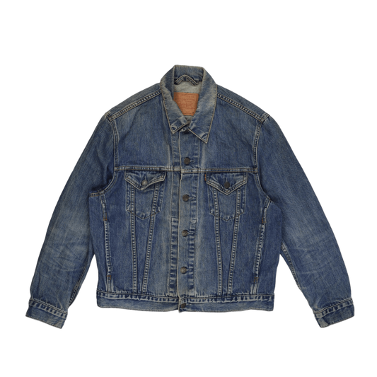 Levi's Vintage 70550 Denim Trucker Jacket Blue Medium Cotton
