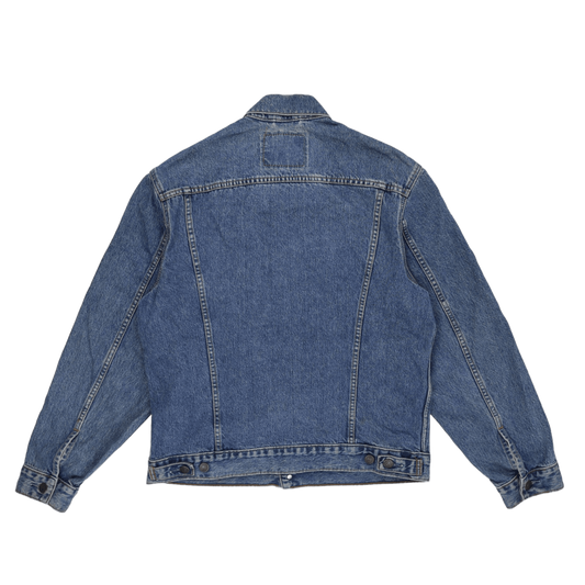 Levi's Vintage Medium Blue Denim Trucker Jacket Men's Medium 100% Cotton