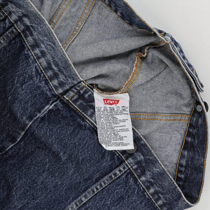 Levi's Vintage Blue Denim Jacket Men Size L 100% Cotton Collared