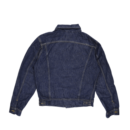Lee Men's Denim Jacket Medium Blue Cotton Denim Size Medium Vintage