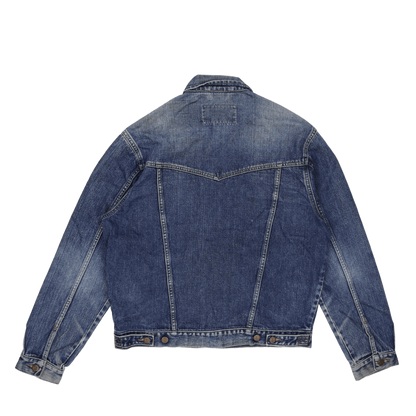 Wrangler Vintage Western Blue Denim Jacket Size Small Cotton