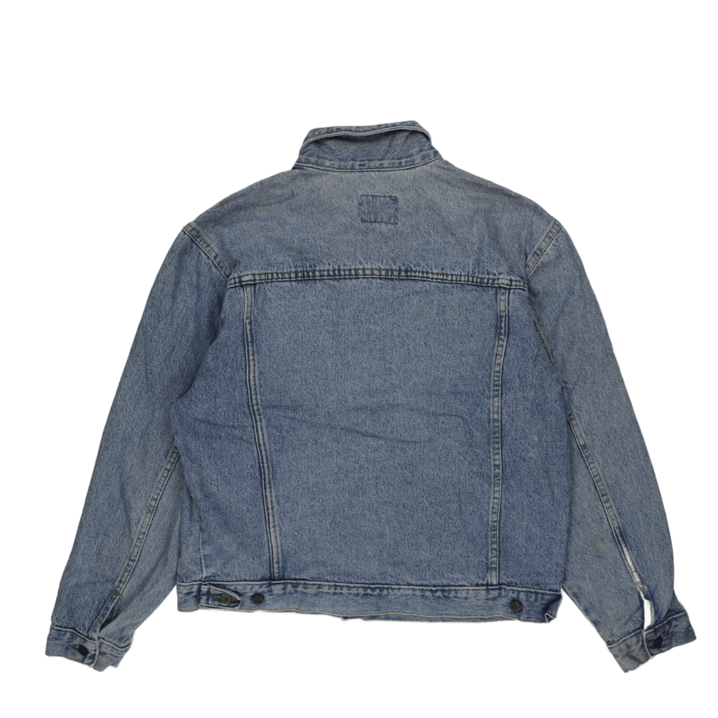 Lee Vintage Trucker Denim Jacket Washed Blue XL 100 Percent Cotton