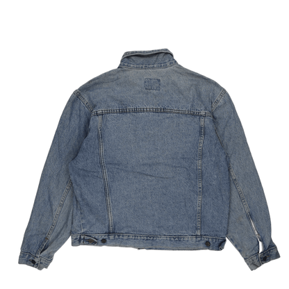 Lee Vintage Trucker Denim Jacket Washed Blue XL 100 Percent Cotton