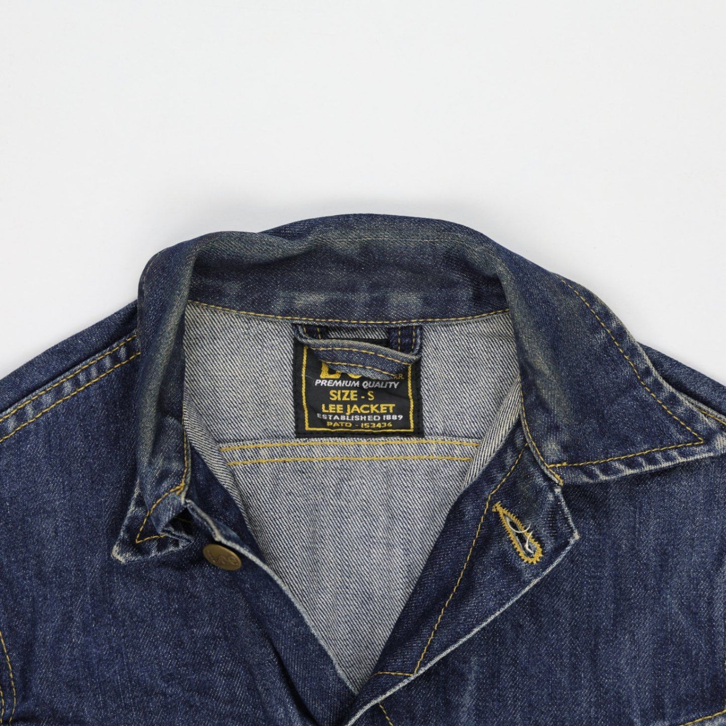 Lee Western Denim Jacket Blue Small Cotton