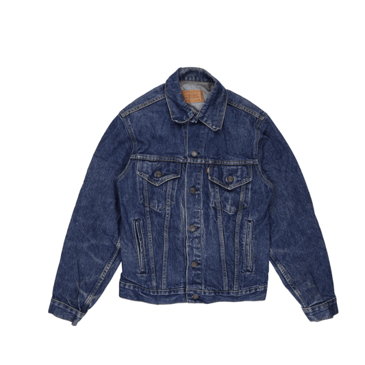 Levi's Vintage 70506 Denim Trucker Jacket Indigo Blue Size 36R 100 Cotton