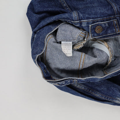 Levi's Vintage 70506 Denim Trucker Jacket Indigo Blue Size 36R 100 Cotton