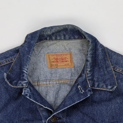 Levi's Vintage 70506 Denim Trucker Jacket Indigo Blue Size 36R 100 Cotton