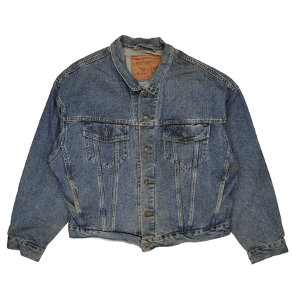 Levi's Vintage Denim Trucker Jacket Blue XL Cotton