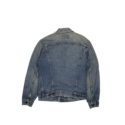 Levi's Acid Wash Blue Denim Trucker Jacket Large Vintage Cotton
