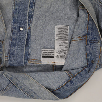 Levi's Light Blue Denim Trucker Jacket Men's Large Cotton Vintage
