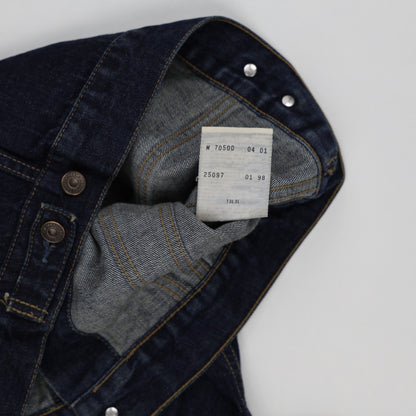 Levi's Vintage 70500-04 Denim Trucker Jacket Indigo Medium Cotton