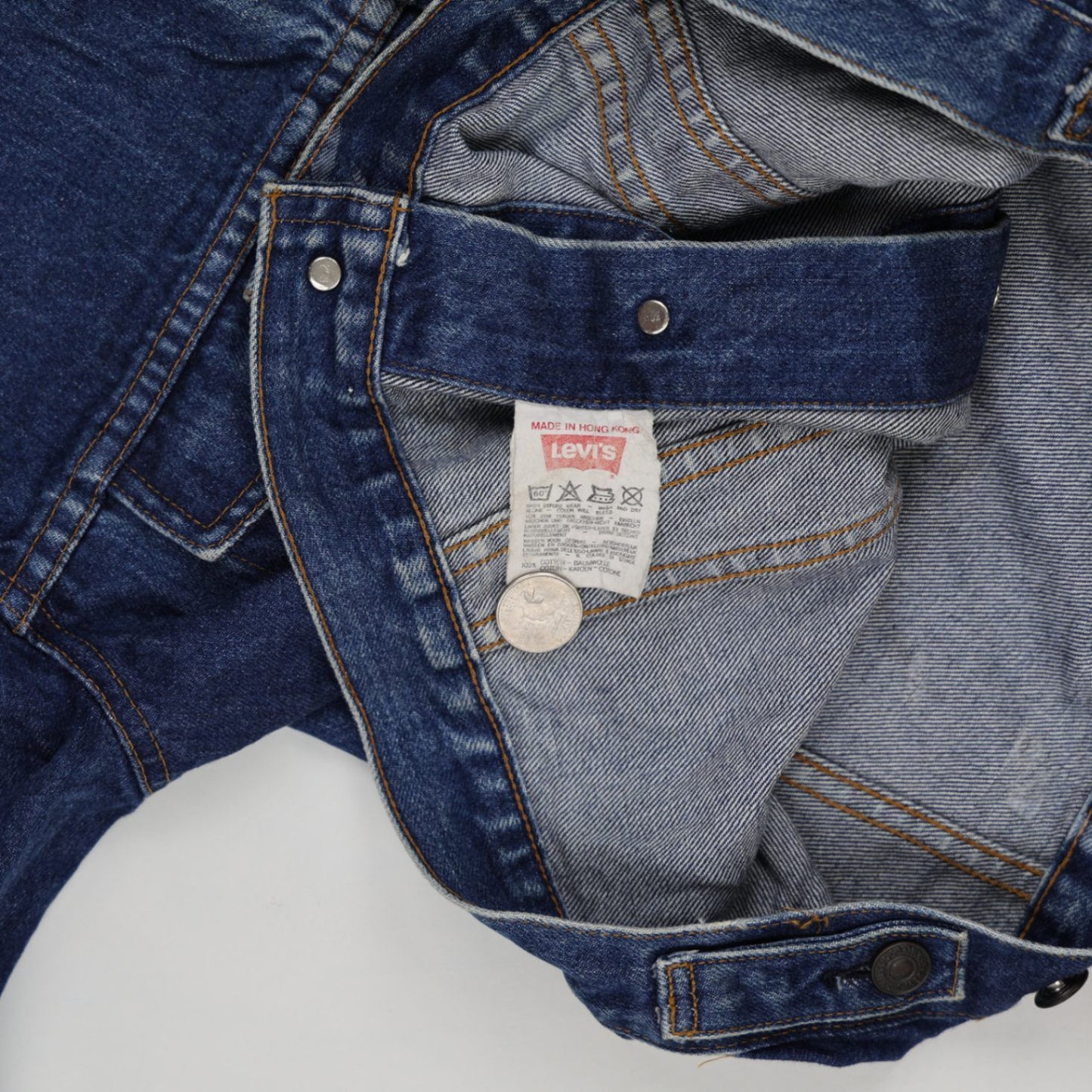 Levi's Vintage Blue Denim Trucker Jacket Medium