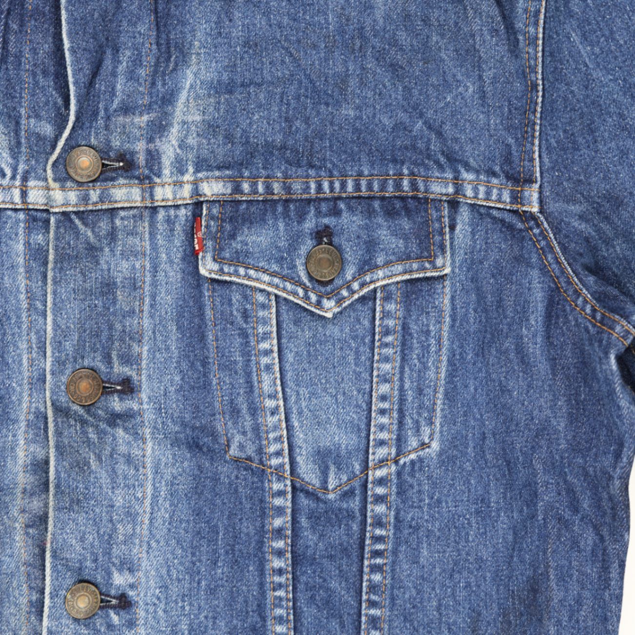 Levi's Vintage Blue Denim Trucker Jacket Medium