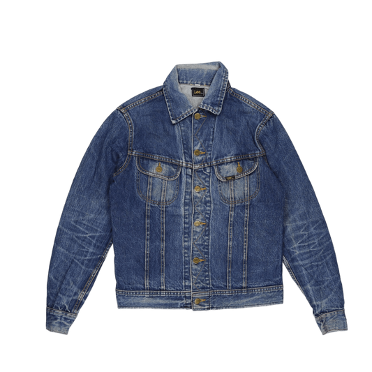 Lee Vintage Blue Denim Jacket Unisex Large Cotton