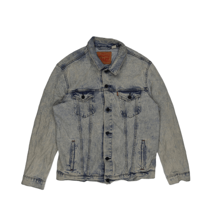 Levi's Light Blue Vintage Denim Jacket Size L Cotton Denim Collared