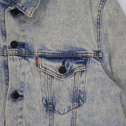 Levi's Light Blue Vintage Denim Jacket Size L Cotton Denim Collared