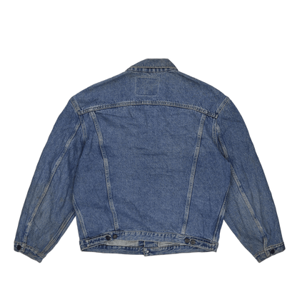 Levi's Vintage Blue Denim Trucker Jacket XL 100% Cotton Collared