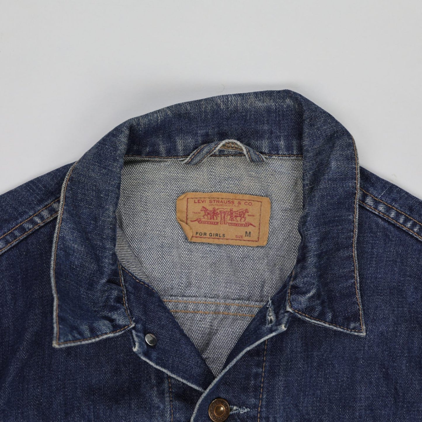 Levi's Vintage Classic Blue Denim Jacket Women's Medium Cotton