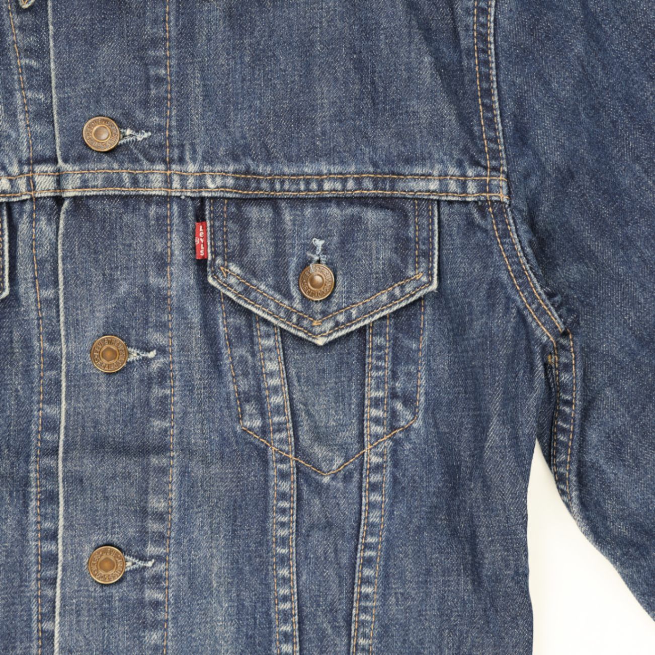 Levi's Vintage Classic Blue Denim Jacket Women's Medium Cotton